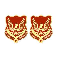 39th Field Artillery Regiment Unit Crest (Celeritas In Conficiendo)